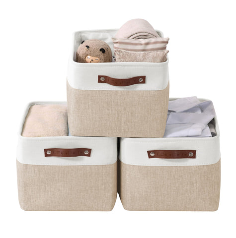 DECOMOMO three-pack front view showing neat shelf storage and tidy appearance