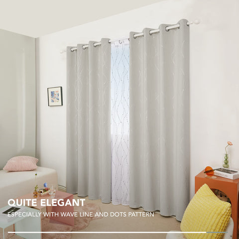 Deconovo side view demonstrating light blocking near window edges