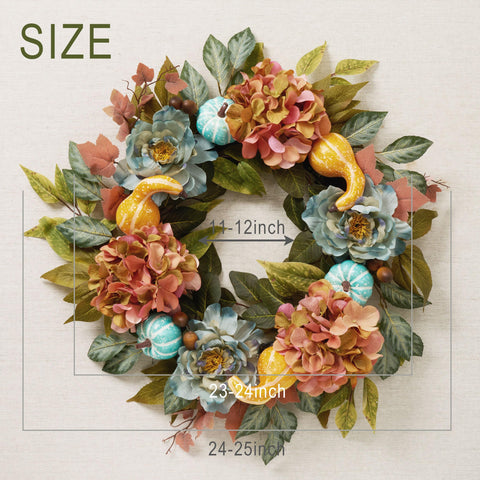 Decor by Hannah folded wreath demonstrating compact storage convenience