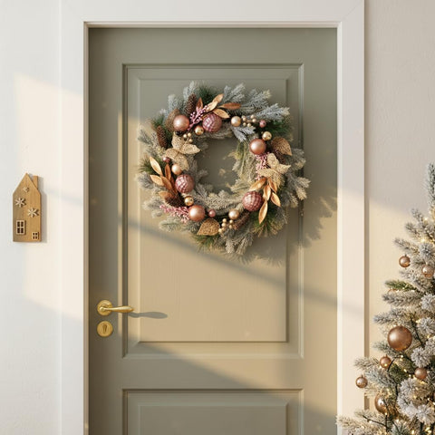 Decor by Hannah frosted pine texture close-up for natural realism and depth