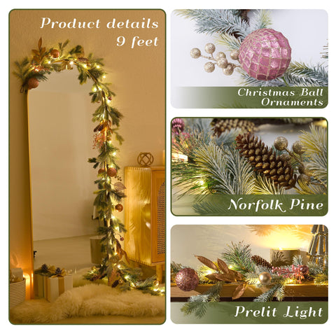 Decor by Hannah LED lights with battery pack showing timer convenience