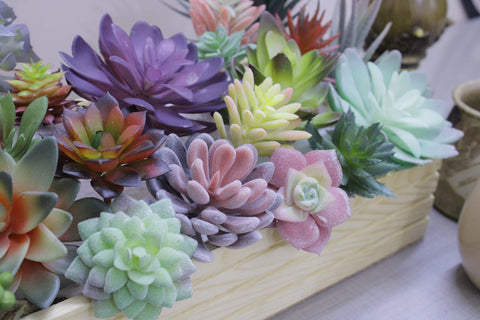 DECOROUS assorted sizes laid flat showing variety for custom arrangements