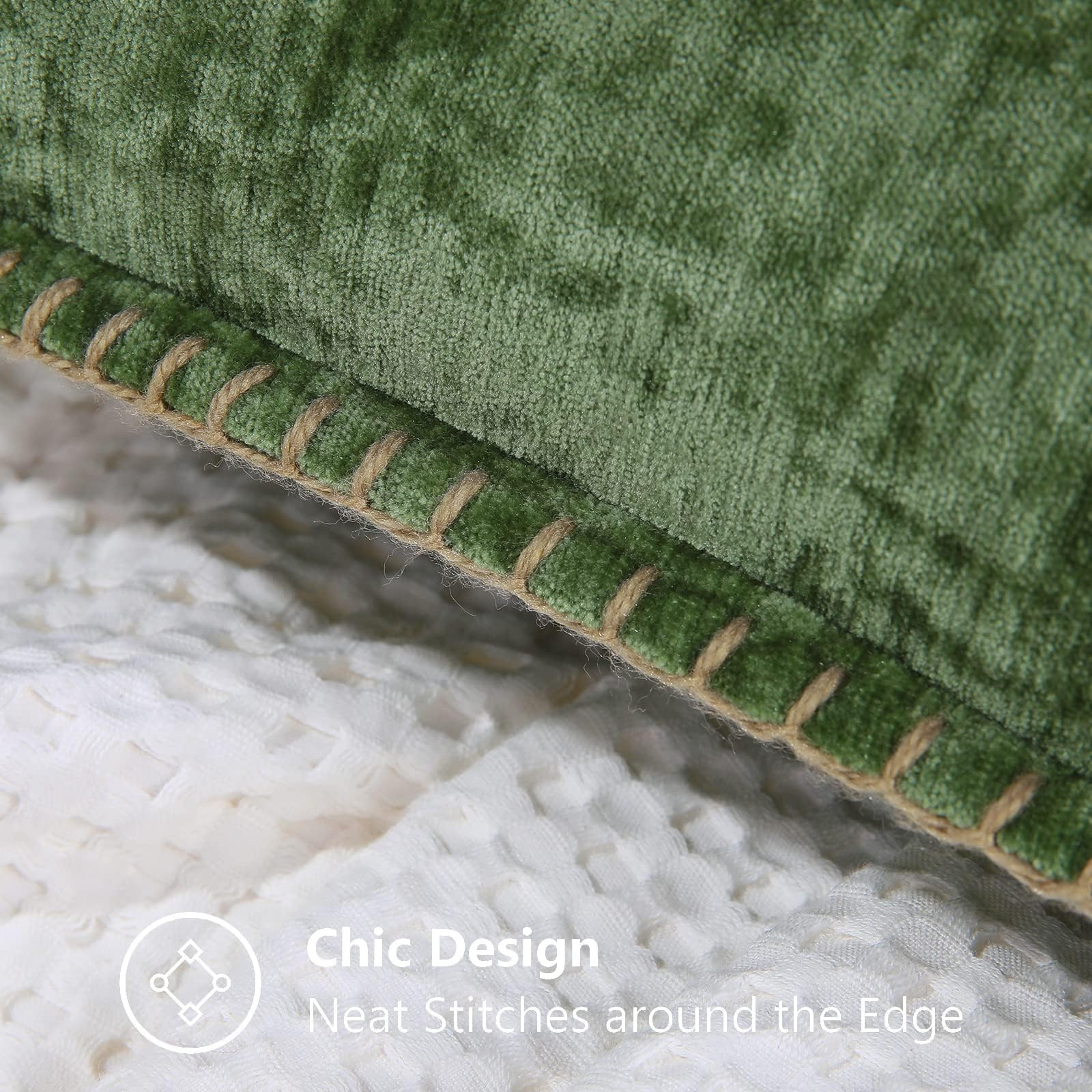 decorUhome pillow on sofa adds depth and stylish living room accent