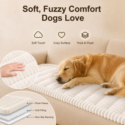 decorUhome close-up of plush pile offering visible soft comfort