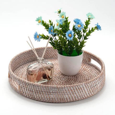 DECRAFTS styled centerpiece with candles and plants for decorative impact