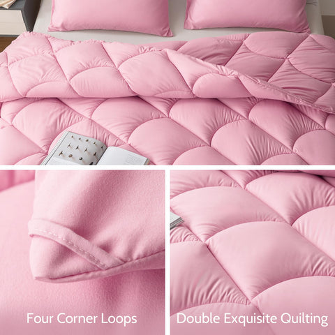 Decroom corner tab detail showing easy attachment to duvet covers