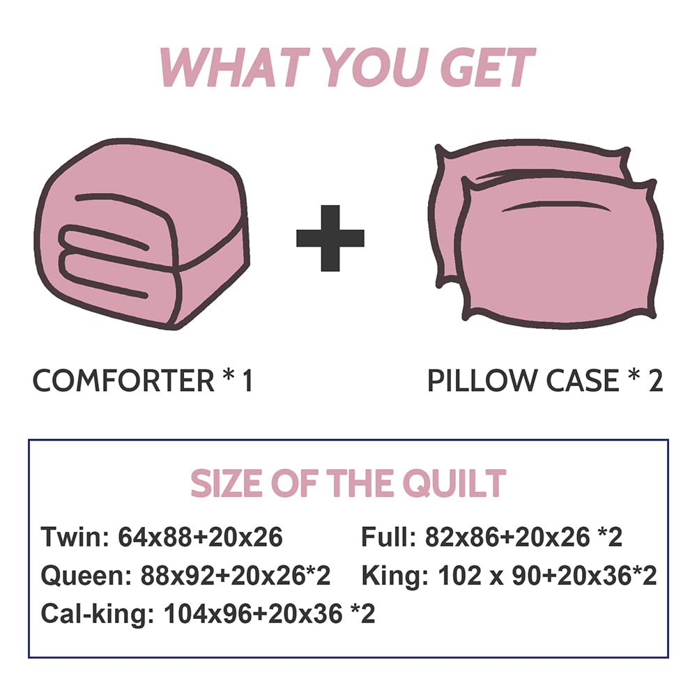 Decroom comforter rolled packaging demonstrating compact shipping convenience
