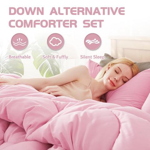Decroom matching pillow shams view demonstrating coordinated bedding set