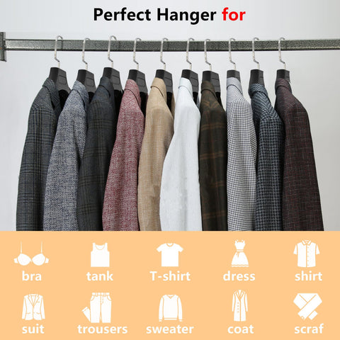 DEDU mini accessory hooks holding ties and scarves for organized outfits