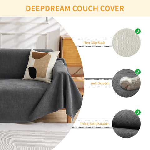 Deep Dream anti-slip underside with non-slip dots for stable, stay-put benefit