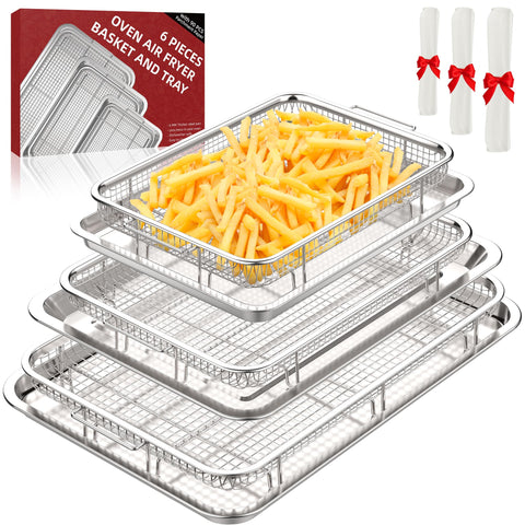DEGOVIN front view of three baskets and tray showing full set benefits