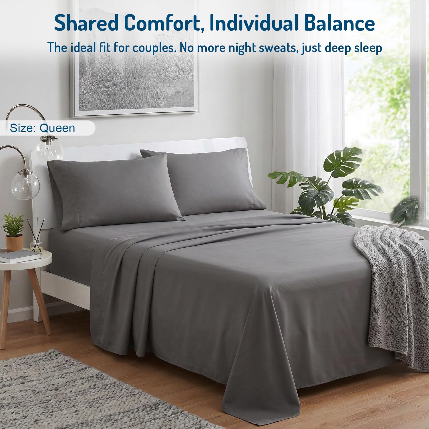 Degrees of Comfort care label image indicating easy machine-wash maintenance