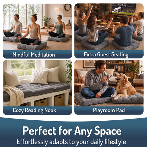 Degrees of Comfort on patio demonstrating outdoor-friendly casual lounging convenience