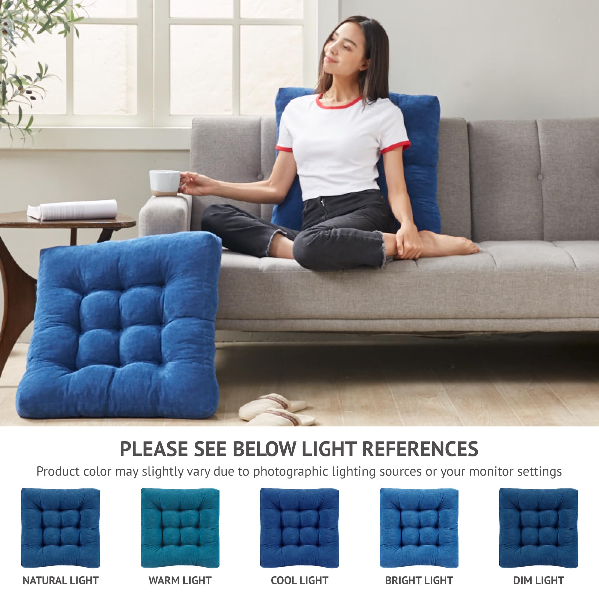 Degrees of Comfort side profile highlighting 3.5 inch thickness and supportive foam