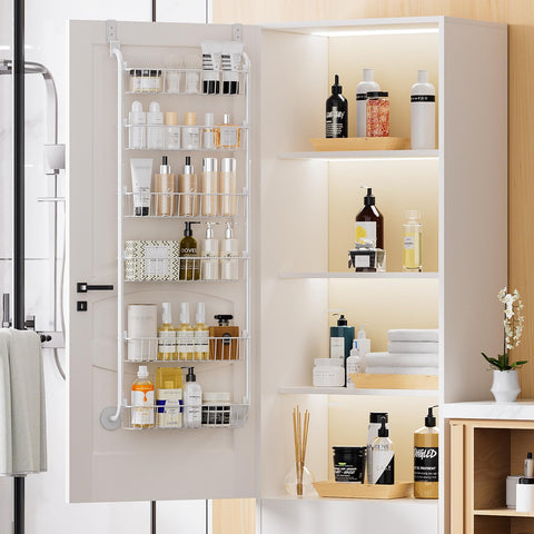 Delamu organizer beside door frame to show height and scale advantage