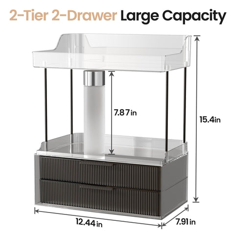 Delamu next to hand to show compact scale and space-saving benefit