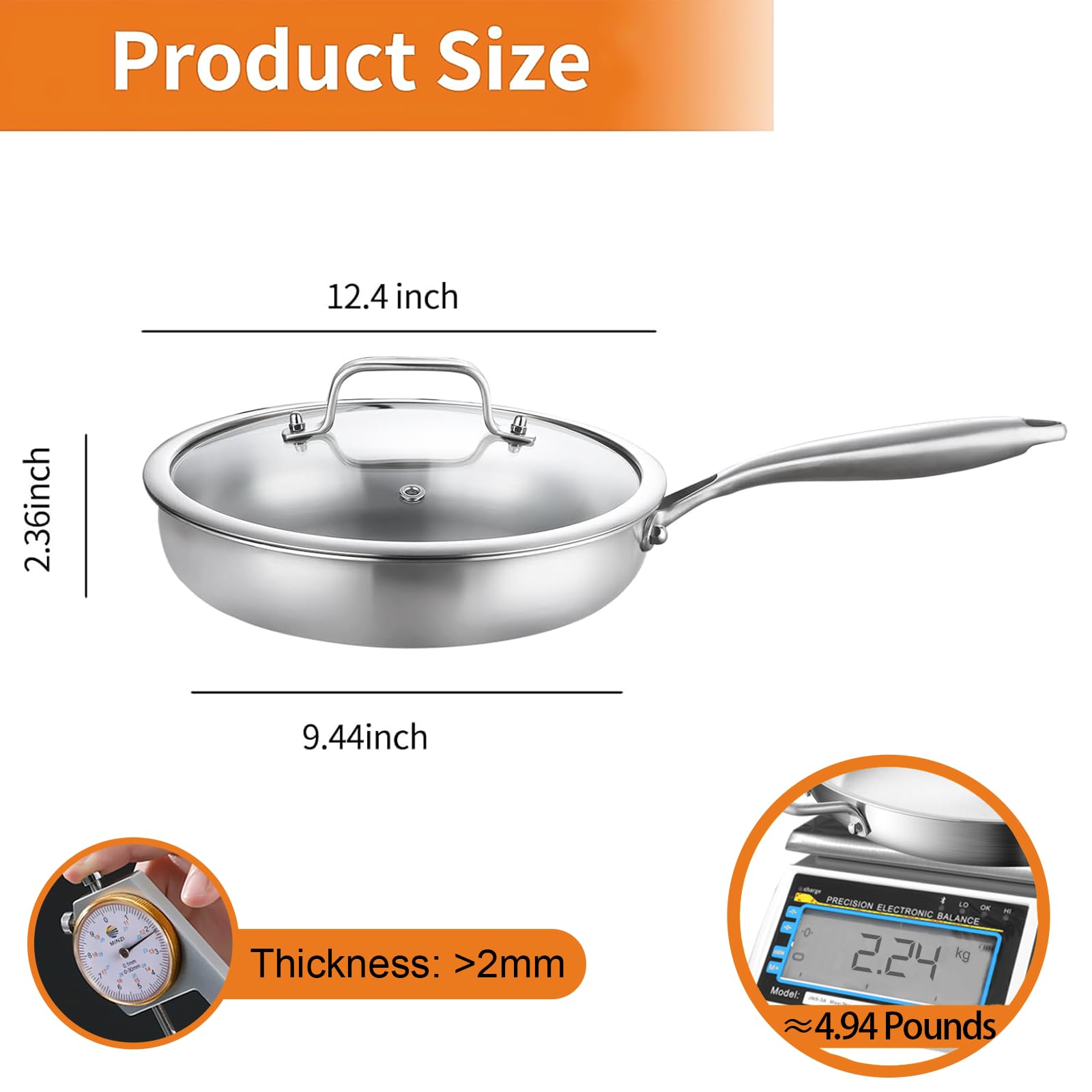 DELARLO pan stored on kitchen shelf illustrating durable build and everyday readiness