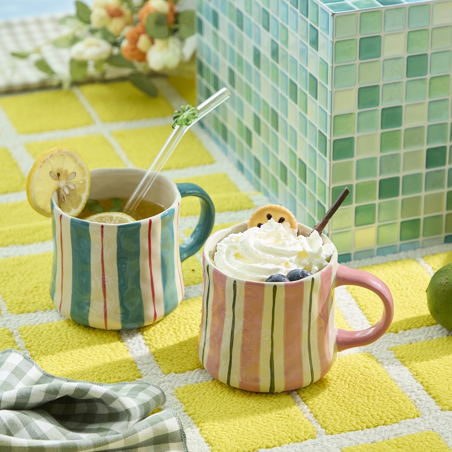 DELIGHTS GALORE handle detail showing comfortable grip and secure thumb rest