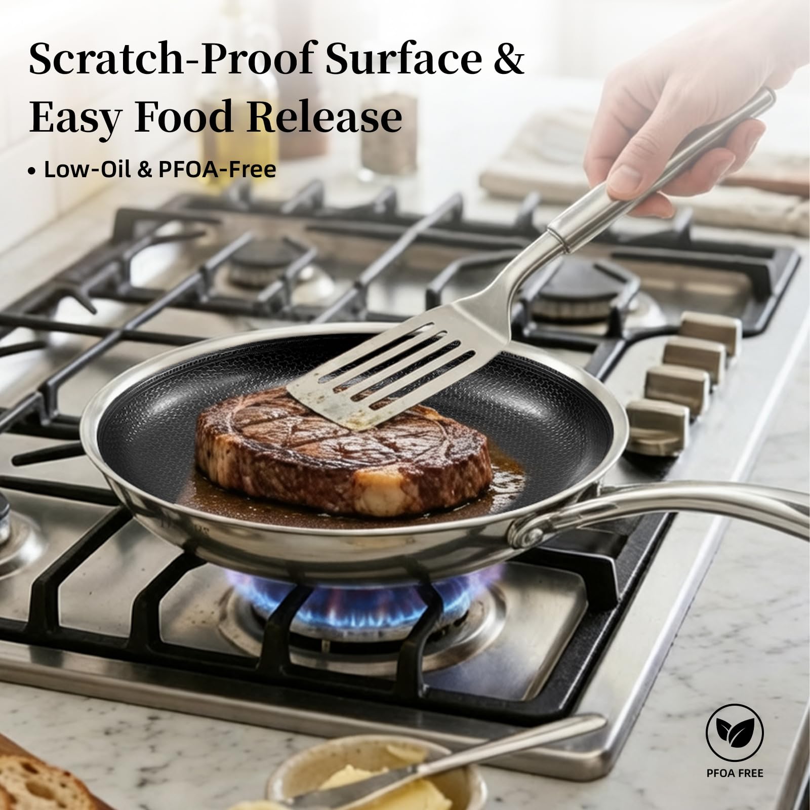 DELUXE being cleaned after cooking highlighting easy dishwasher-safe cleanup