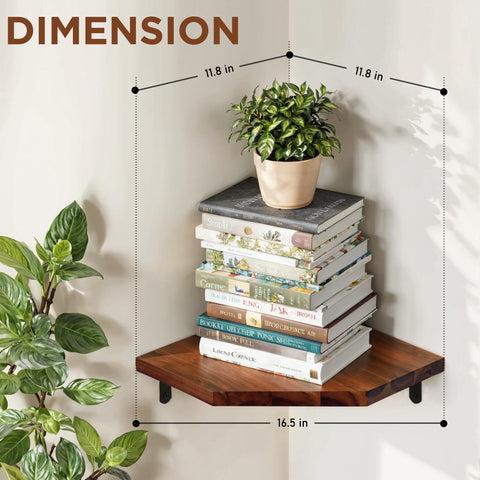 Demigo shelves mounted in bathroom saving counter space and organizing toiletries