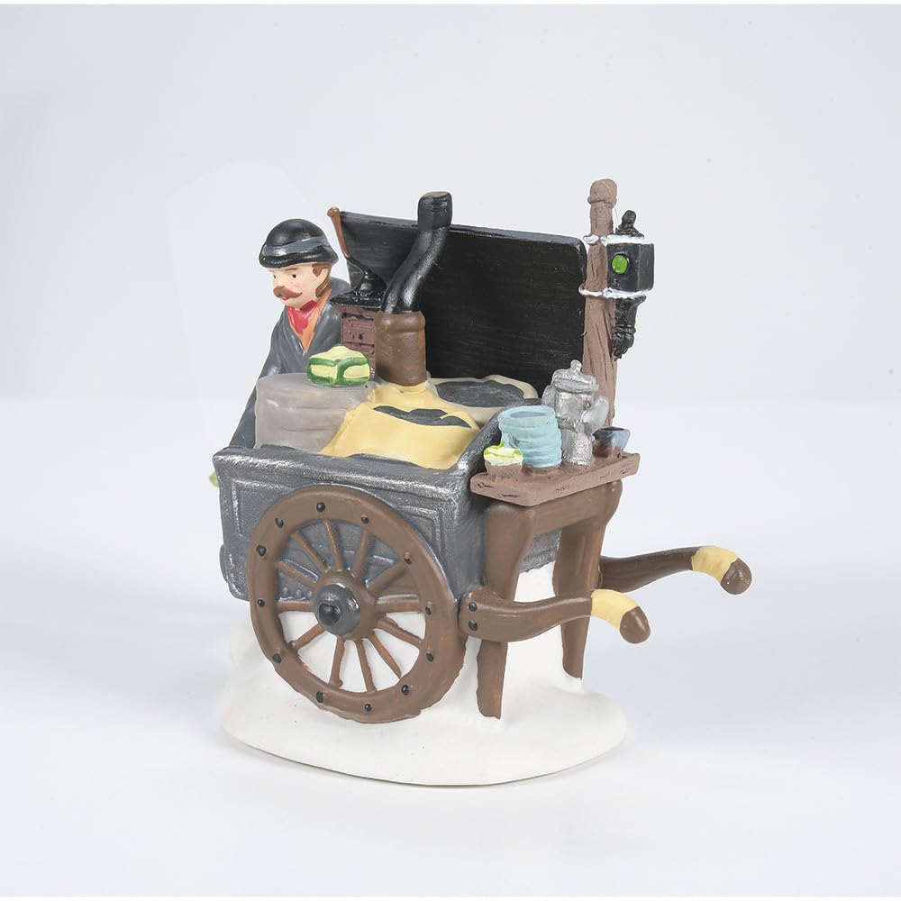 Department 56 placed in Dickens' Village creating authentic street atmosphere