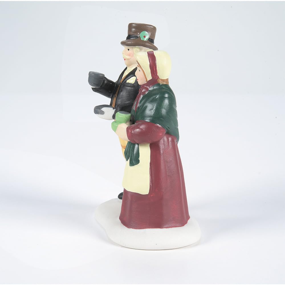 Department 56 label and paintwork detail demonstrating collectible quality