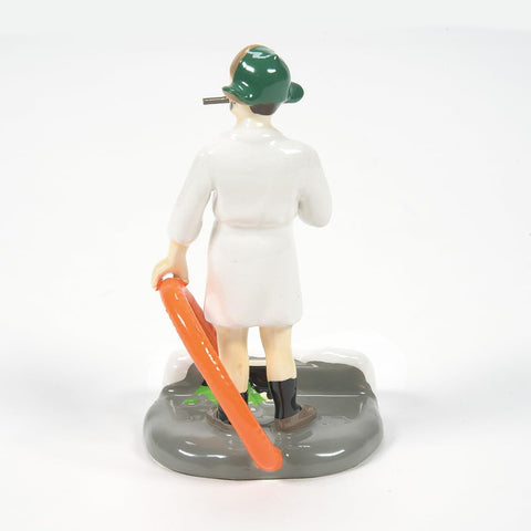 Department 56 Cousin Eddie close-up of hand-painted detail showcasing artisan finish