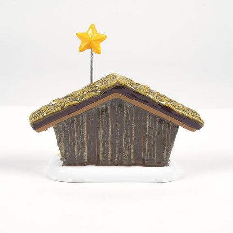 Department 56 Holy Family side profile highlighting porcelain craftsmanship benefit