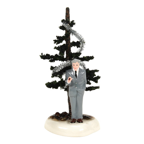 Department 56 Uncle Lewis front view showing character and festive charm
