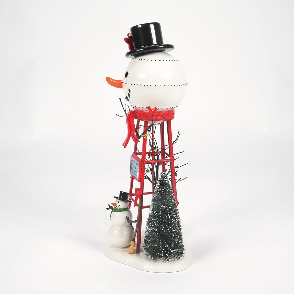 Department 56 side view showing die-cast elements and added durability