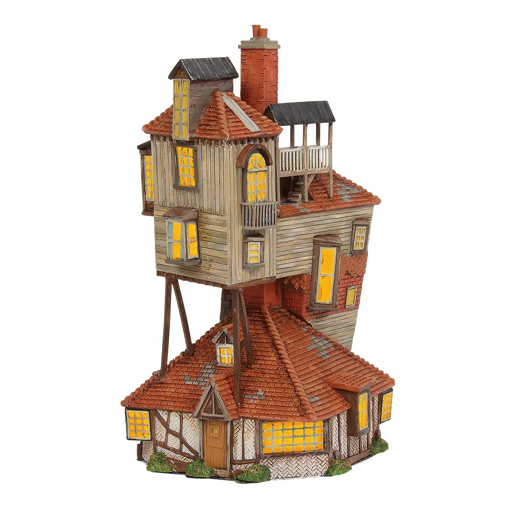 Department 56 Burrow front view showing hand-painted details and charm