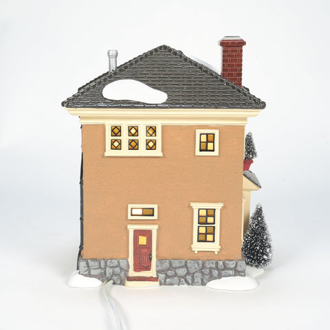 Department 56 hand-painted facade highlighting delicate craftsmanship benefit
