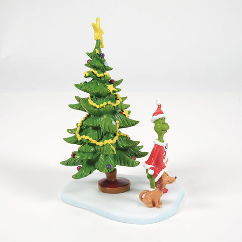 Department 56 size comparison next to a ruler for display planning benefit