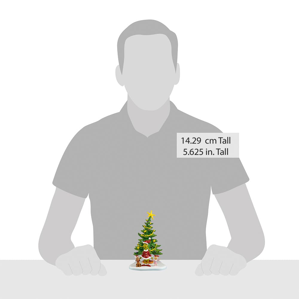 Department 56 side profile illustrating figurine shape and depth