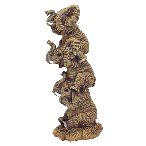 Design Toscano close-up of hand-painted finish highlighting sculptural detail