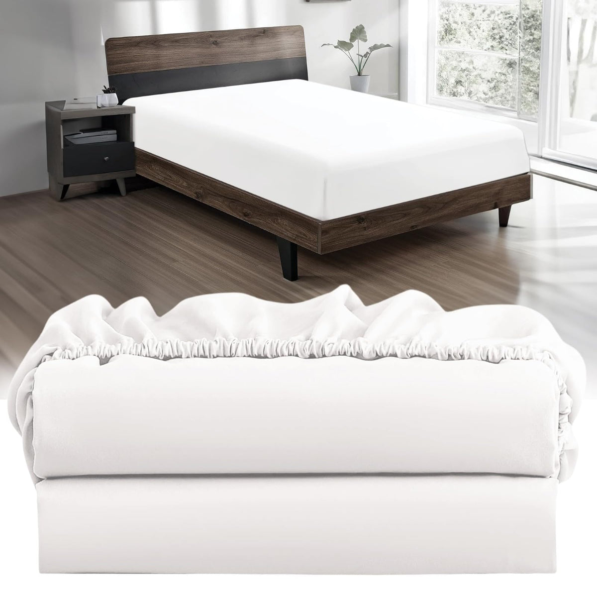 DESTINY CRESCENT front packaging showing Twin XL fitted sheets and two-pack convenience