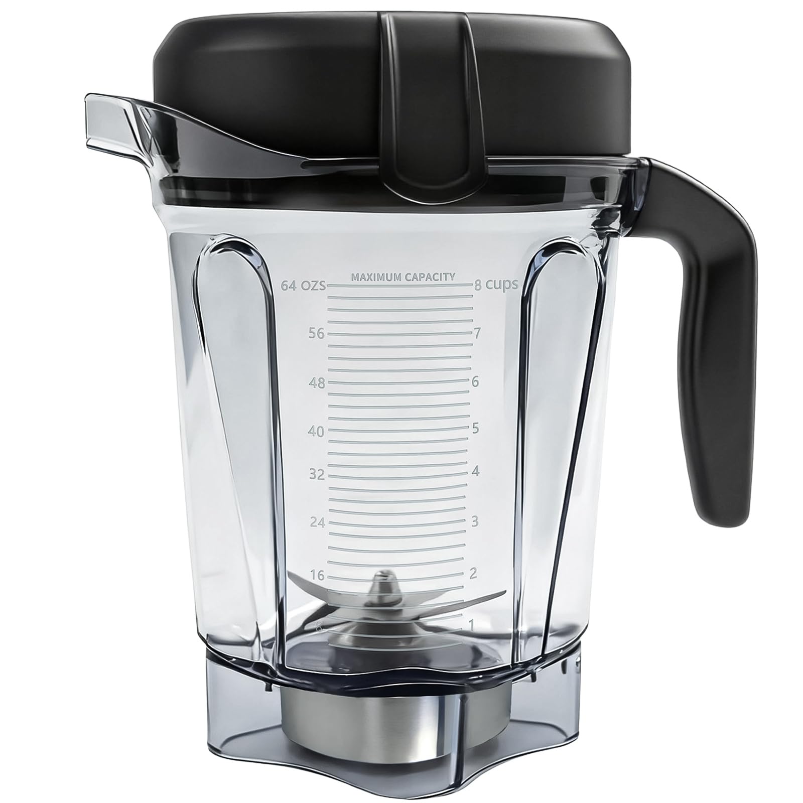 Deuovht front view of replacement pitcher showing fit and capacity benefit