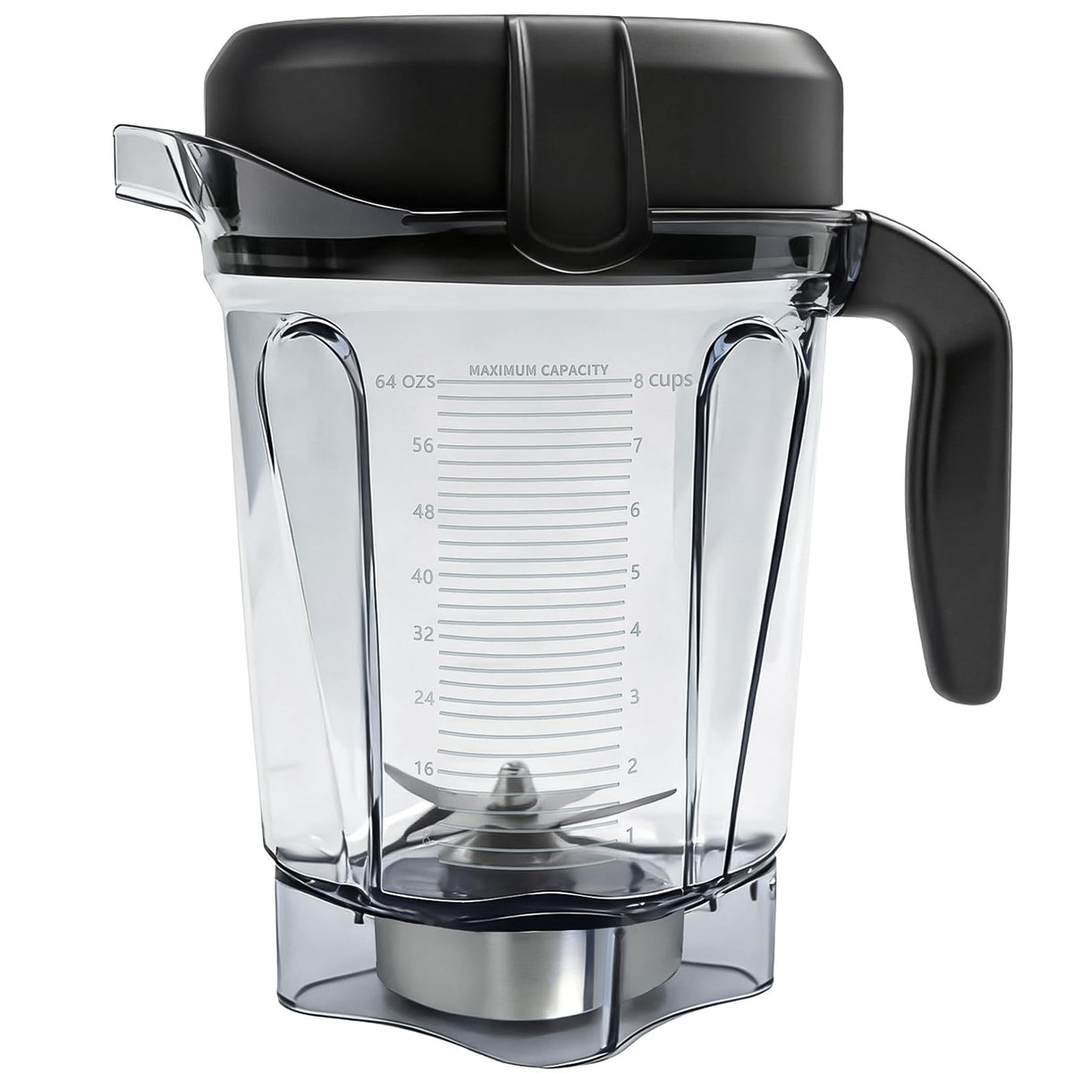 Deuovht front view of replacement pitcher showing fit and capacity benefit