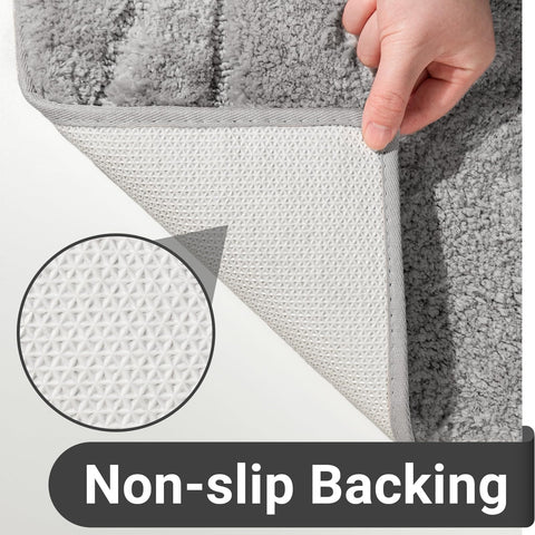 DEXDE folded runner showing compact storage and easy care for small spaces