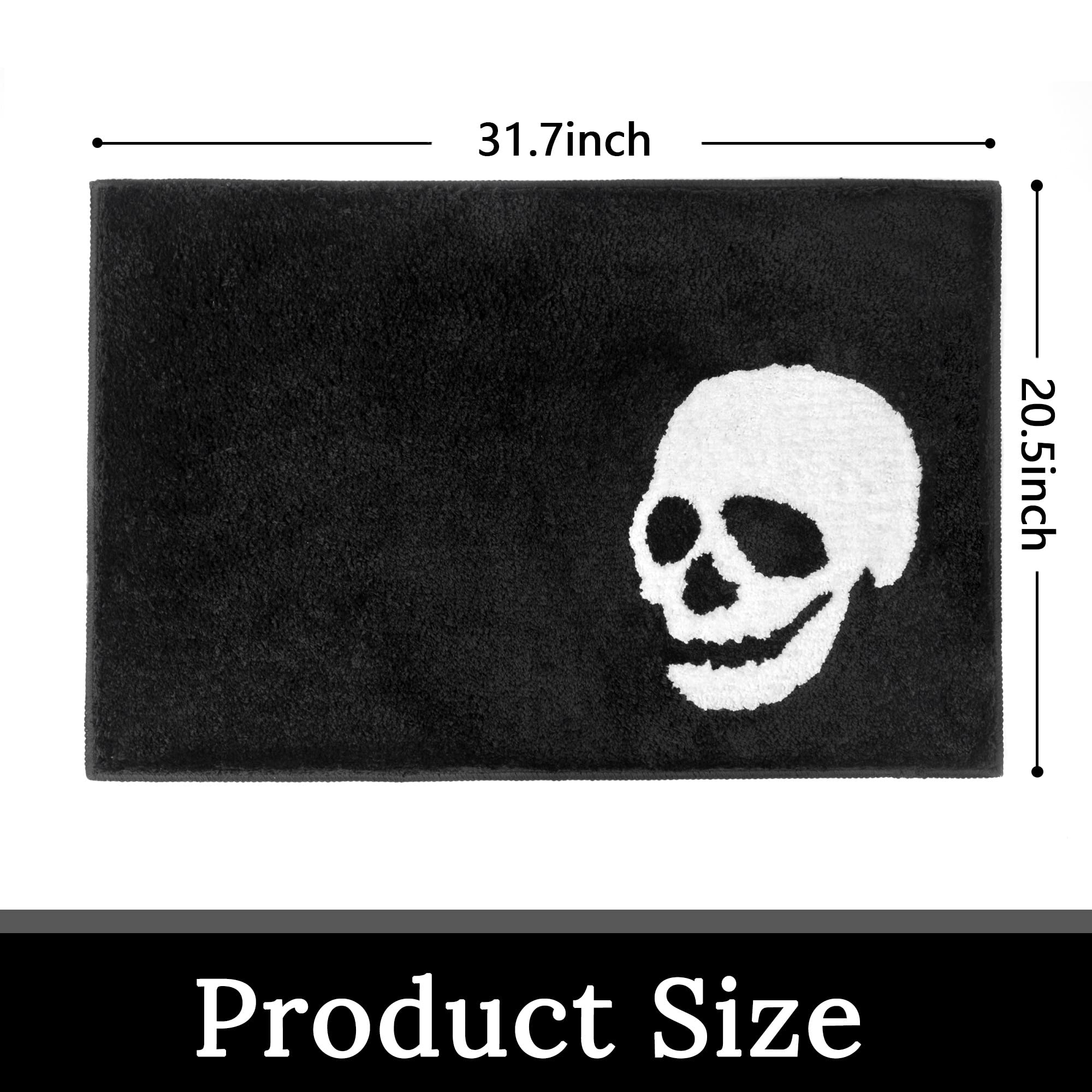 DEXDE mat in doorway demonstrating 20x32 size and scale