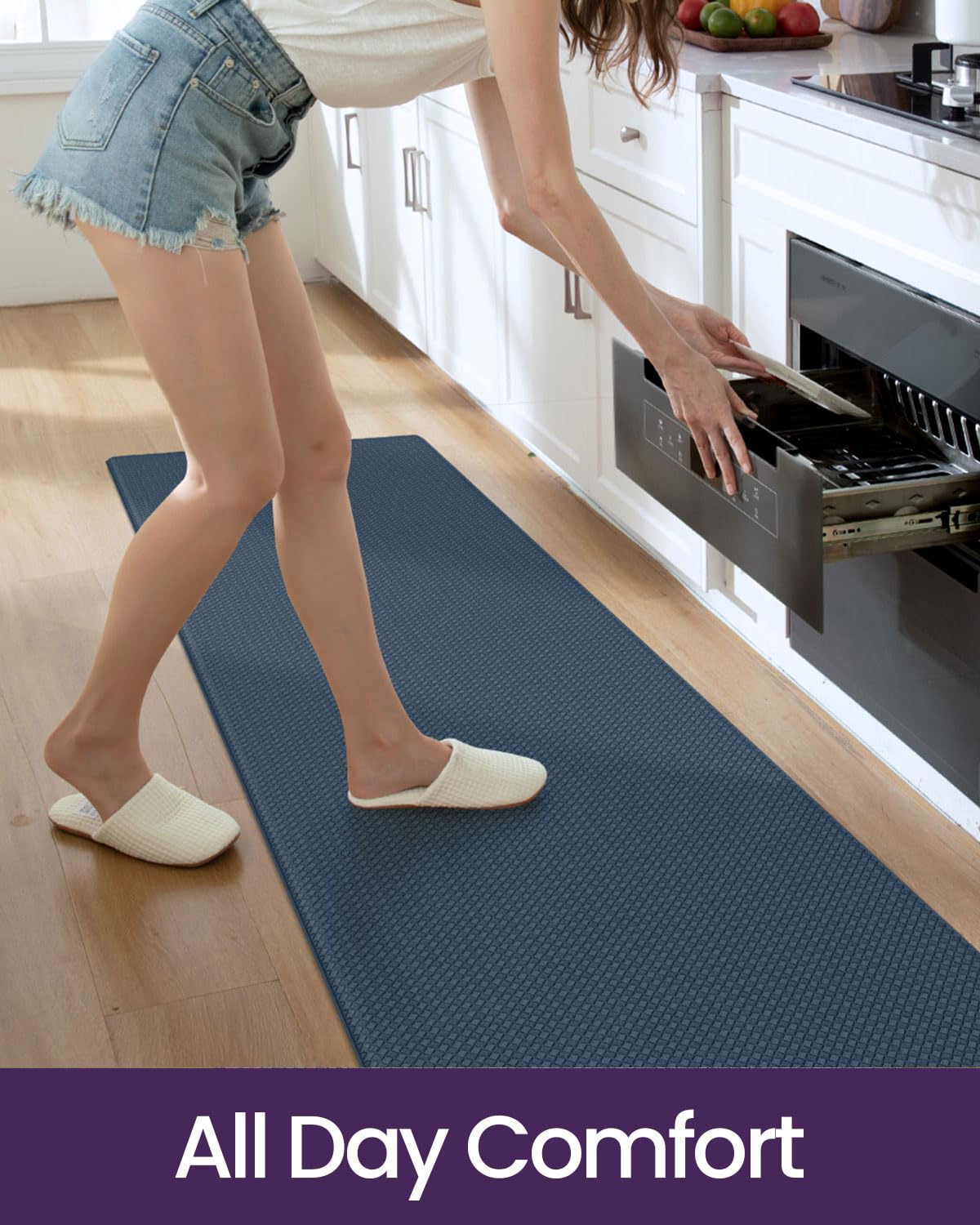 DEXI close up of memory foam edge showing cushioned support