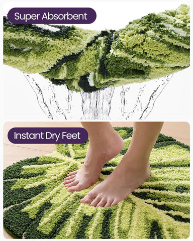DEXI mat placed in washing machine for easy cleaning