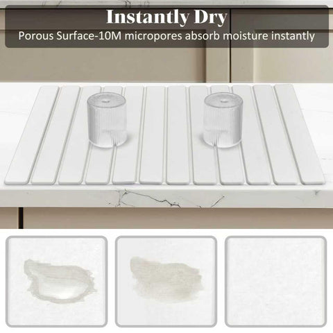 DFJKJUU mat holding dishes and cups to speed drying and keep counters dry