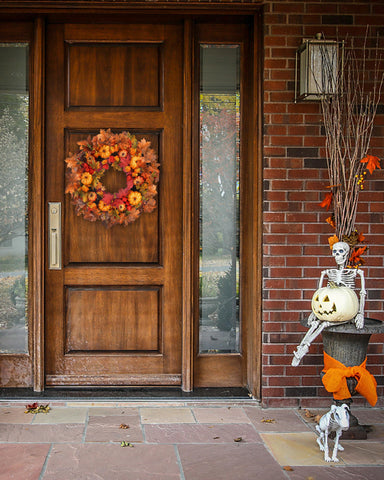 DFRREN complimentary autumn branch used as extra seasonal accent