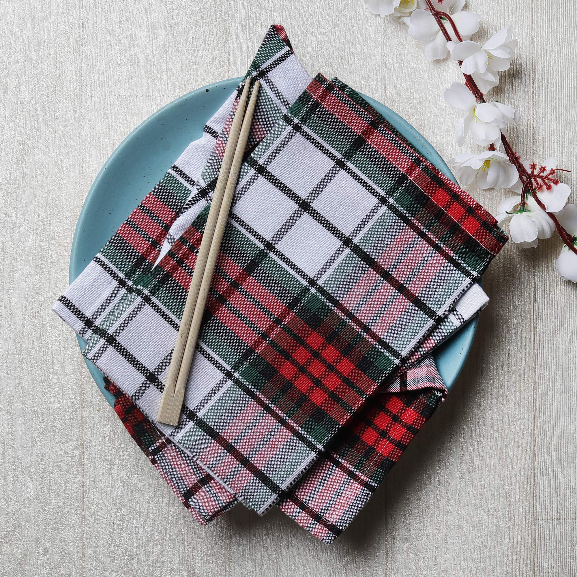 DG Collections close-up of cotton weave highlighting soft texture and durability