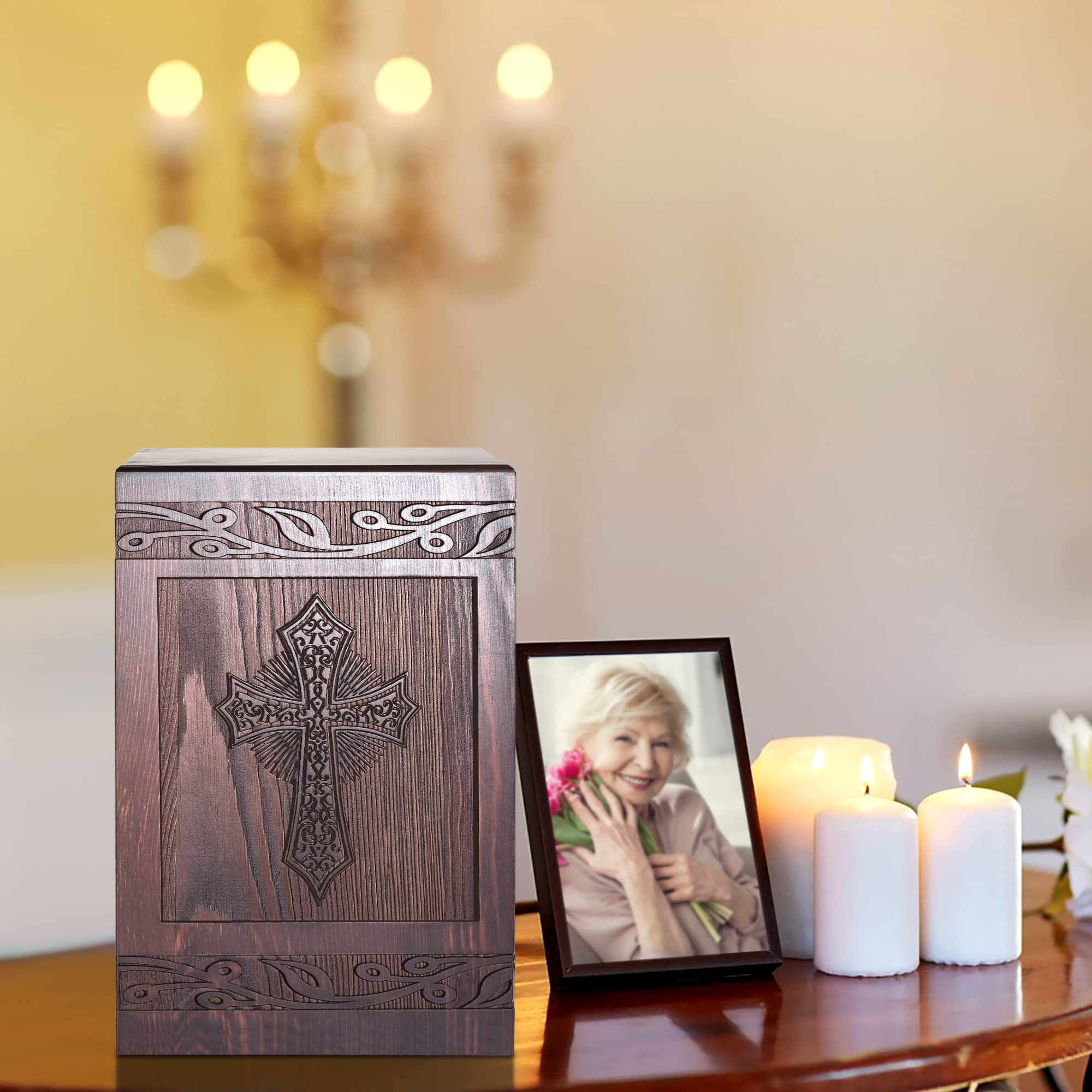 DGDCDV urn packaged ready for shipment illustrating safe delivery