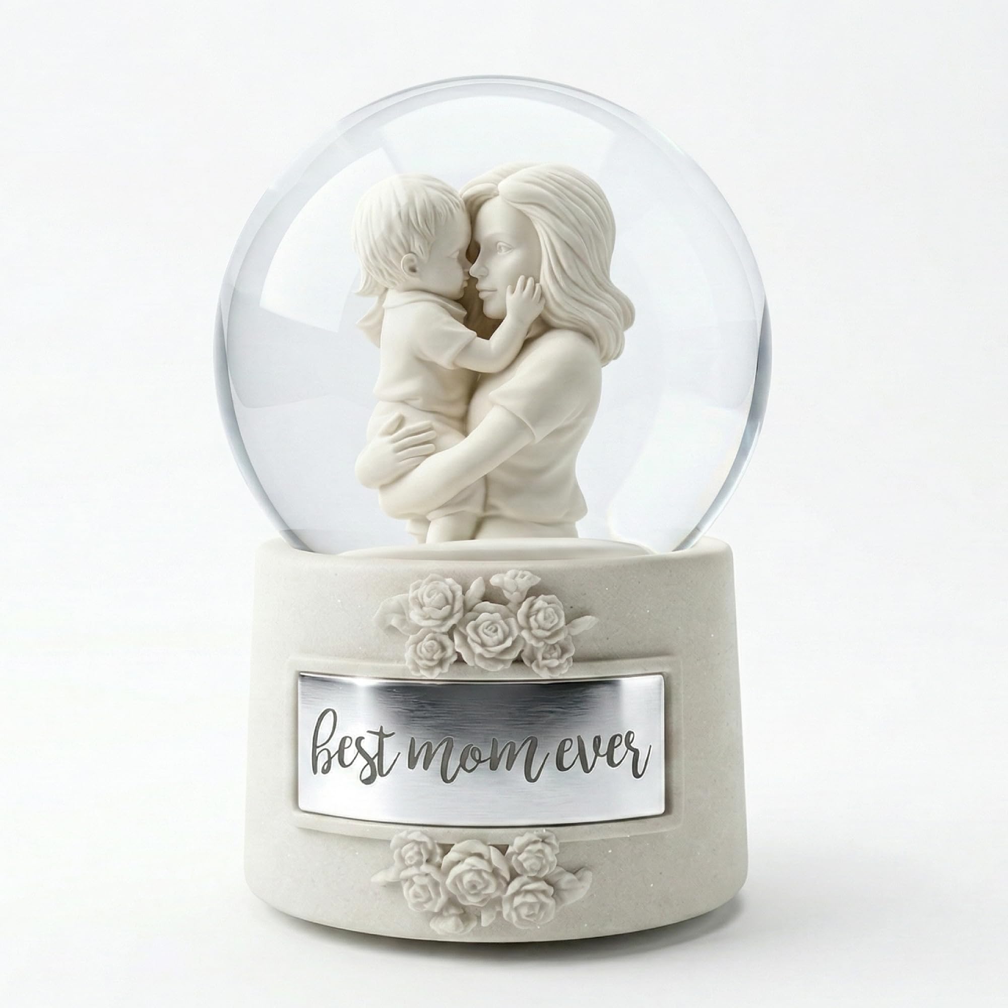DGSCAK front packaging of snow globe gift, ready-to-give presentation benefits gifting
