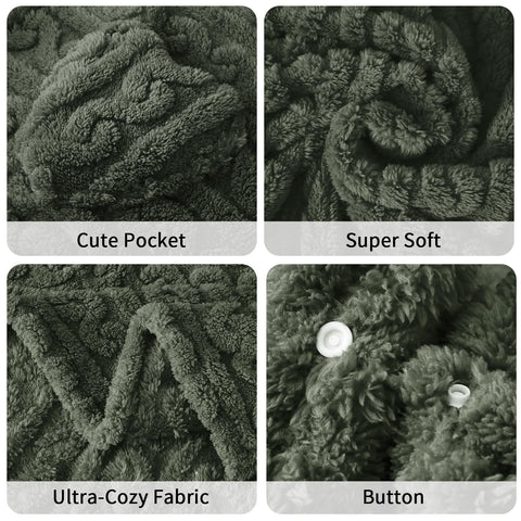 Dgsfmi button closure detail showing secure fit and anti-slip benefit