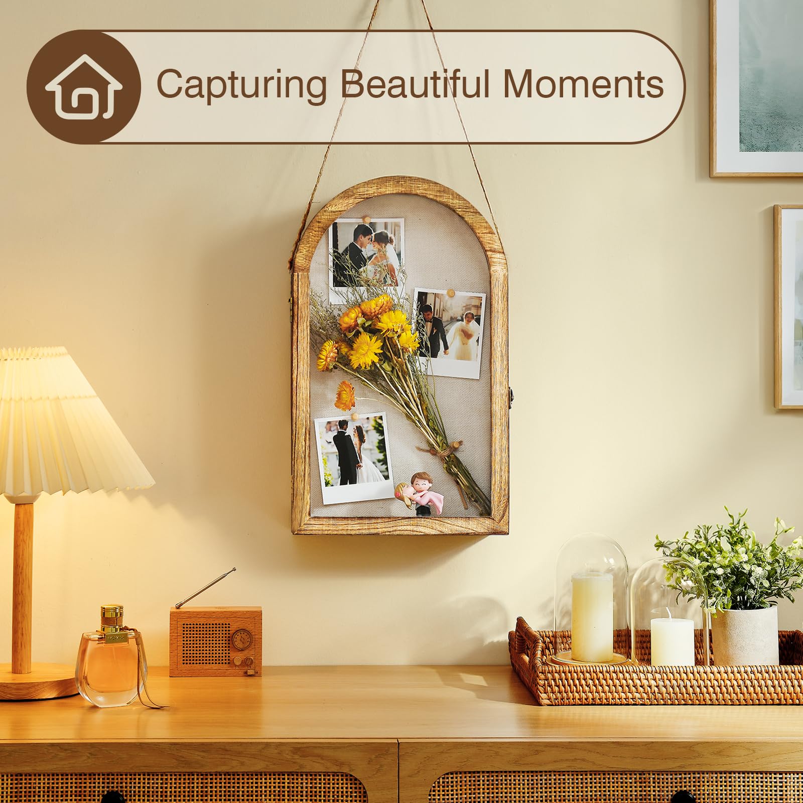 DGWJSU top slot insertion with photos being added for quick, protected display