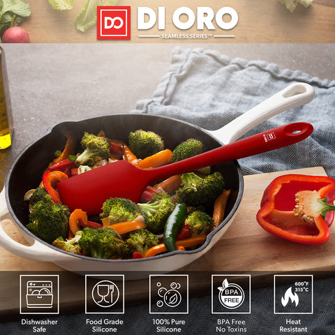 di oro handle core cutaway reveals stainless steel support for strength and stability